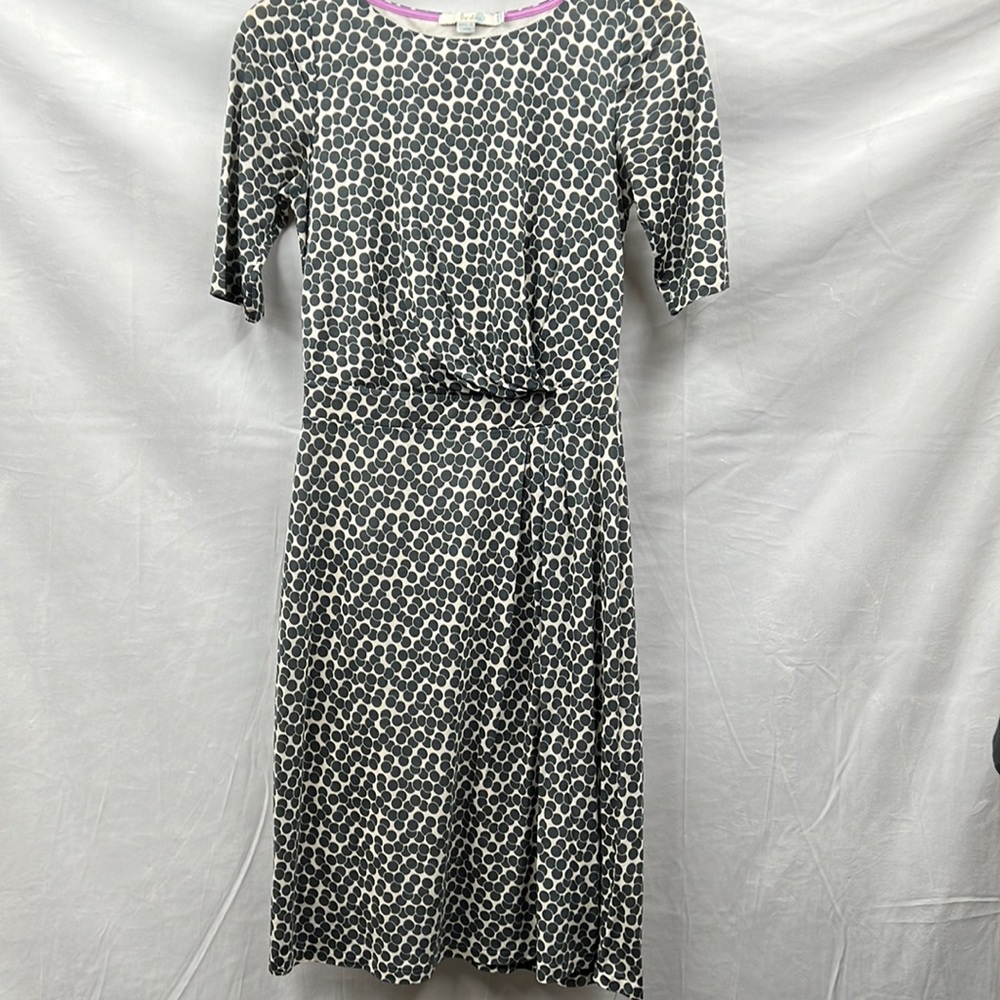 BODEN Annie Dress WH757 Storm Random Spot